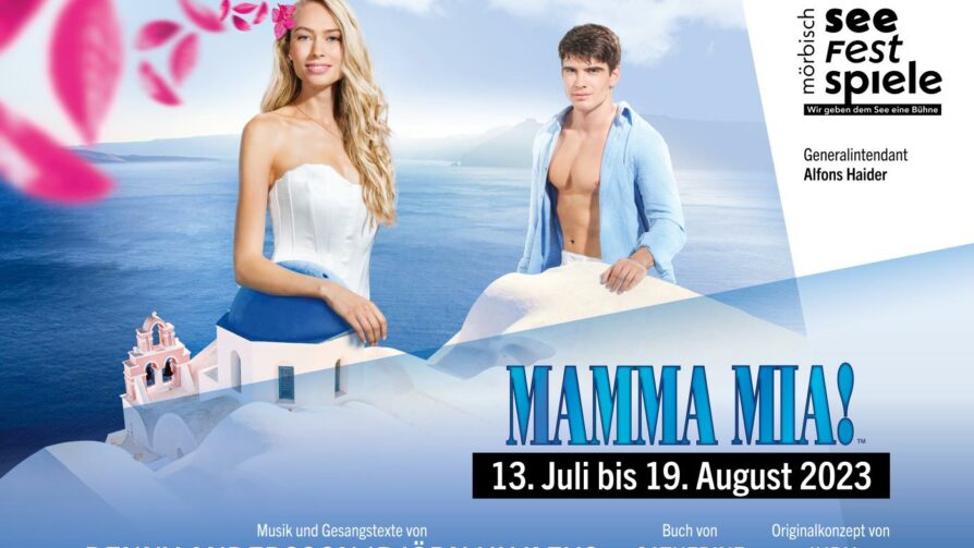 Plakat Seefestspiele Moerbisch - MammaMia Plakat Seefestspiele Moerbisch - MammaMia
