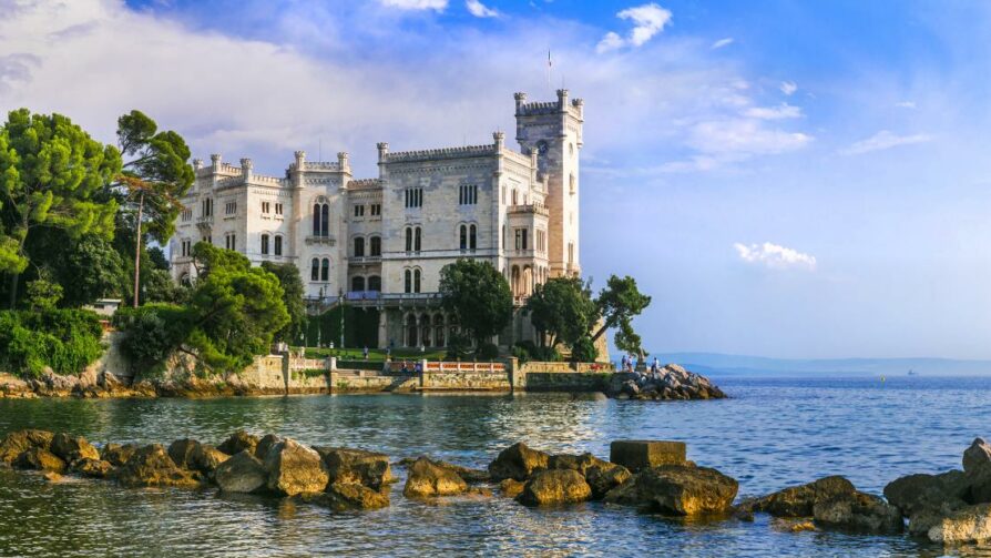 Triest, Schloss Miramare Triest, Schloss Miramare