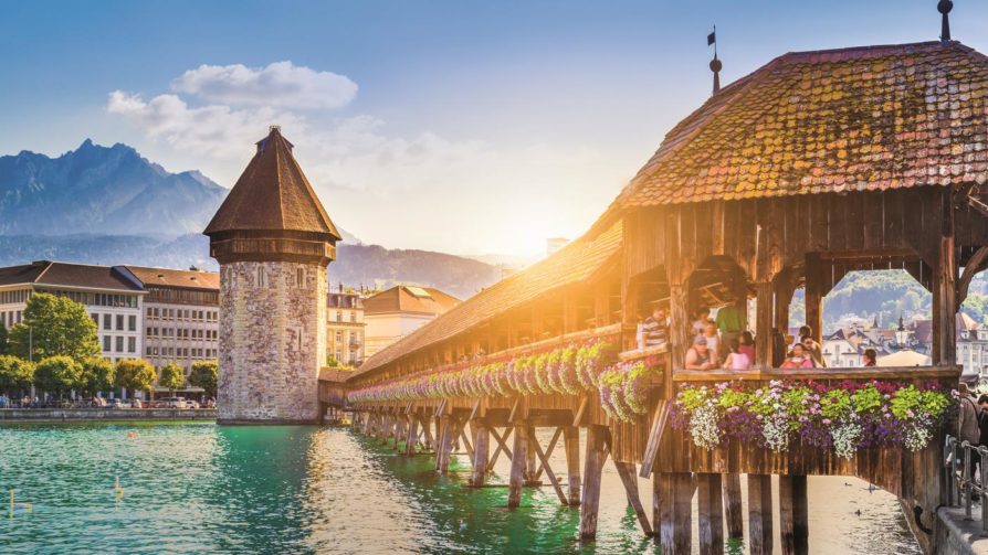 Luzern Kapellbrücke Luzern Kapellbrücke