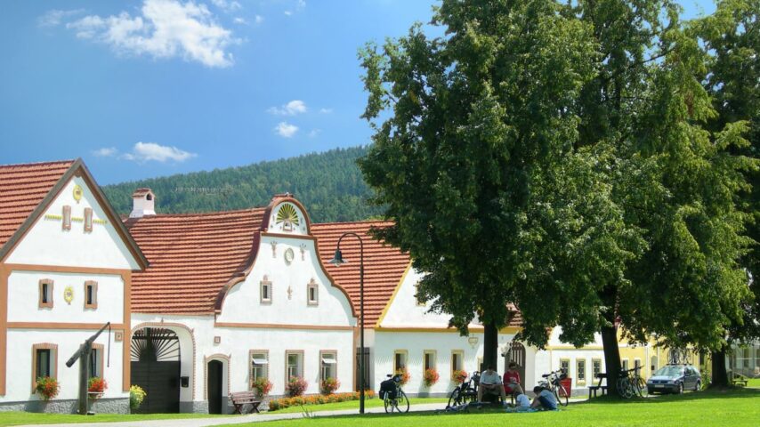 Dorf in Südböhmen Dorf in Südböhmen