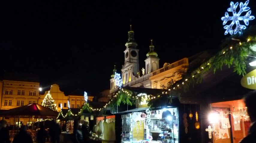 Weihnachtsmarkt in Budweis Weihnachtsmarkt in Budweis