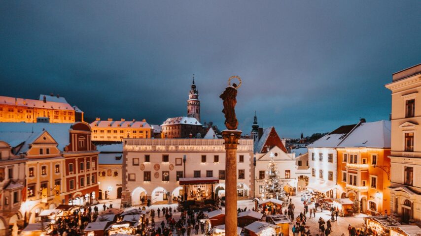 Weihnachtsmarkt Krumau