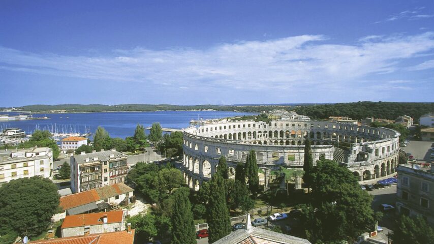 Amphitheater in Pula
