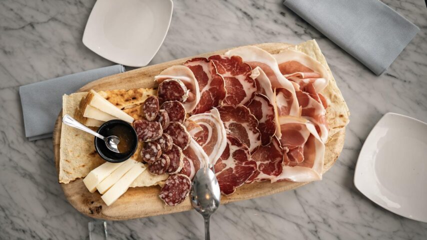 Antipasti am Katamaran