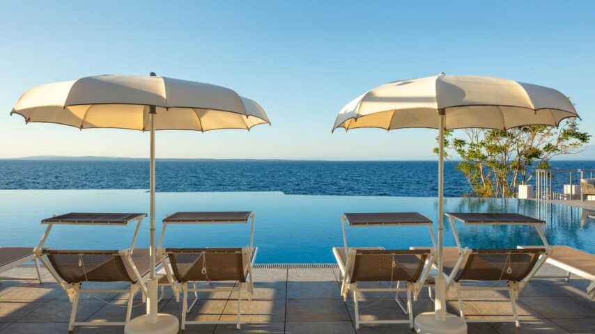 Liegen am Pool, Hotel Punta Liegen am Pool, Hotel Punta