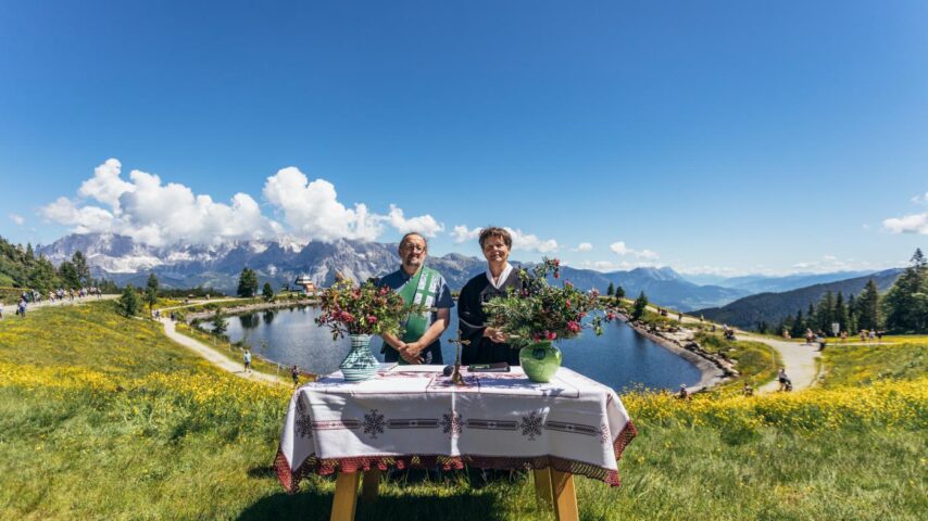 Fest zur Almrauschblüte Reiteralm | Bergmesse Fest zur Almrauschblüte Reiteralm | Bergmesse