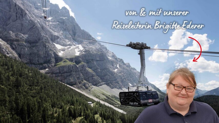 Brigtitte Ederer ist Reiseleiterin auf der Tour