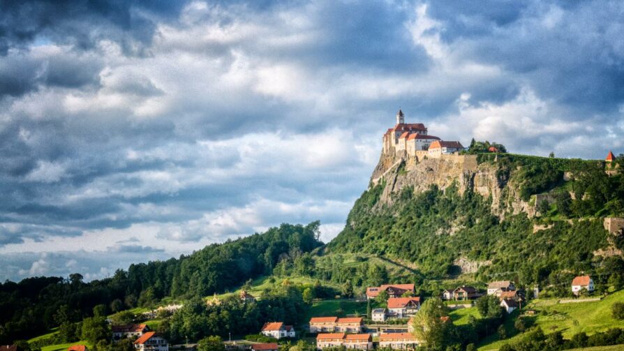 Burg von Riegersburg, Steiermark, Österreich Burg von Riegersburg, Steiermark, Österreich