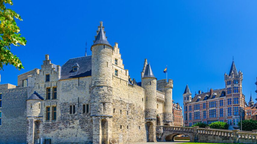 Burg Steen in Antwerpen