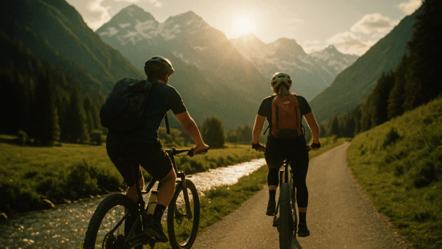 E-Biker:innen in Tirol E-Biker:innen in Tirol