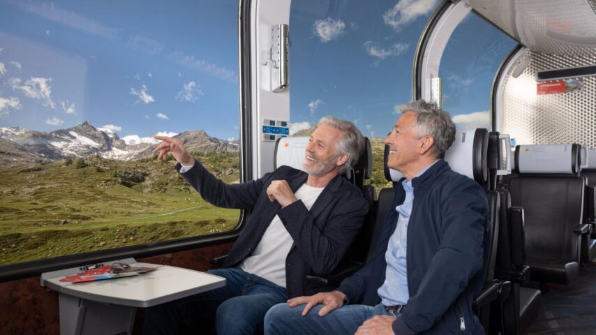 Fahrgäste, Bernina Express Fahrgäste, Bernina Express