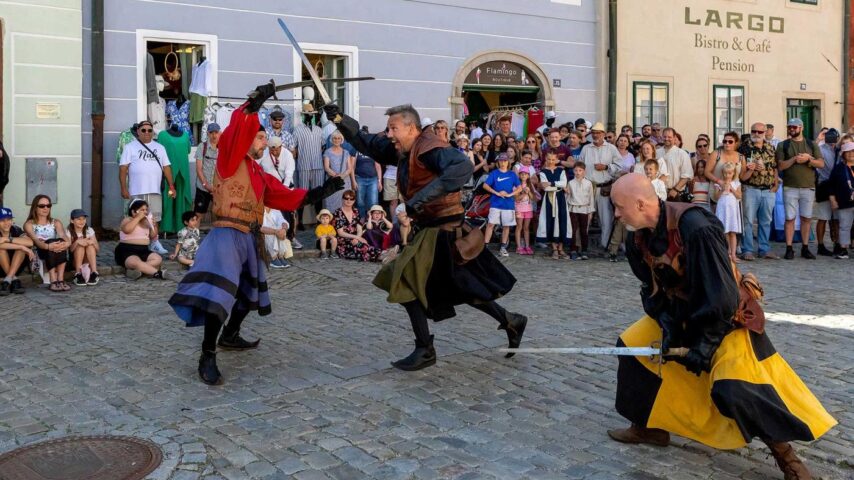 Fest der Rose in Krumau | Kampf
