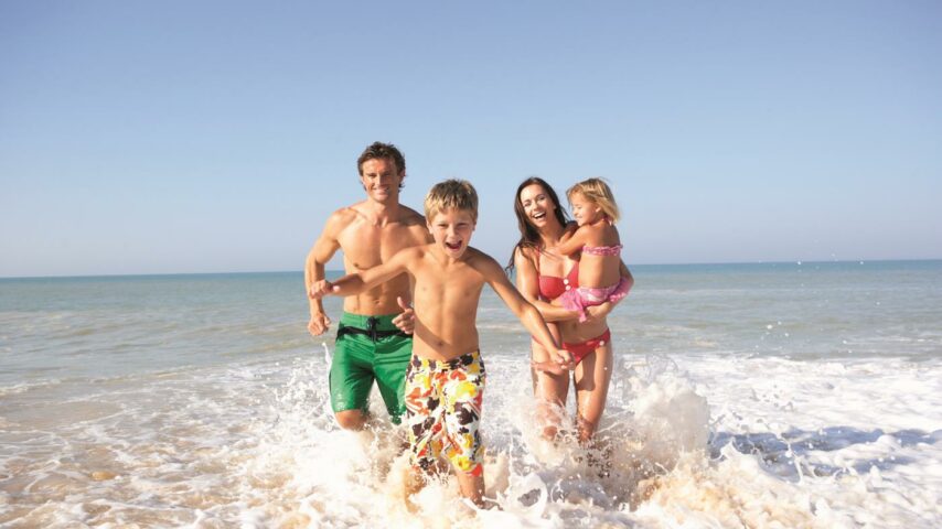 Badespaß Familie Badespaß Familie