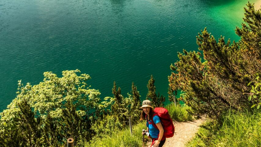 Gaisalmsteig, Achensee, Tirol Gaisalmsteig, Achensee, Tirol