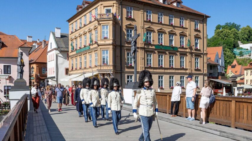 Fest der Rose in Krumau | Garde