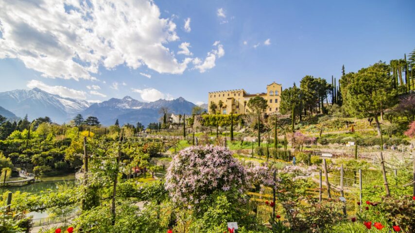 Garten in Schloss Trauttmansdorff