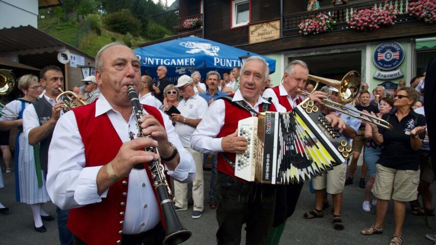 Stoanis beim Gasner Musi-Kirtag