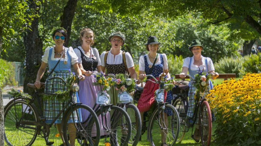 Goiserer Gamsjagatage | Damen bei der Radlpirsch