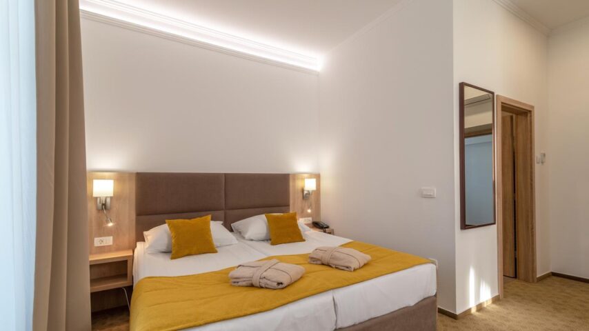 Ein Doppelzimmer, modern eingerichtet im Grand Hotel Rogaska Ein Doppelzimmer, modern eingerichtet im Grand Hotel Rogaska
