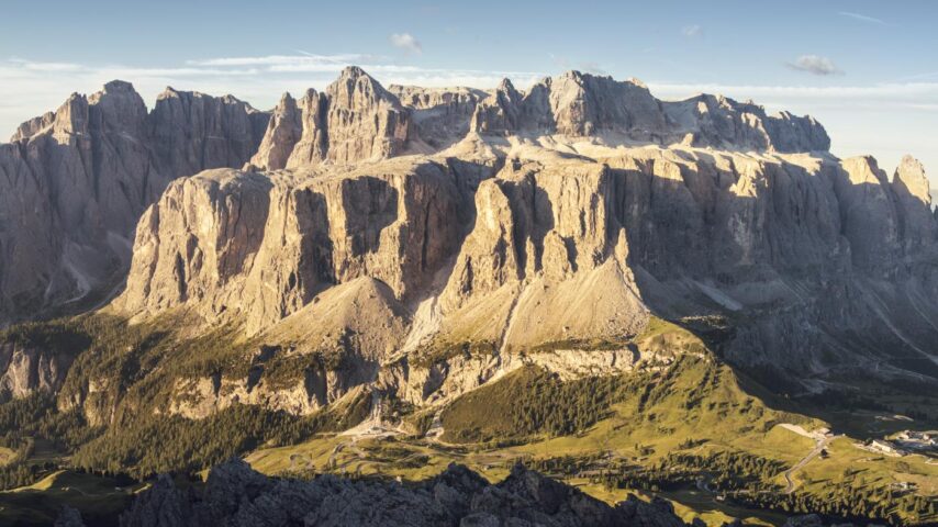 Grödner Joch, Dolomiten
