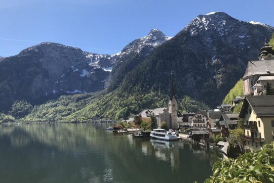 Hallstatt mit Hallstättersee Hallstatt mit Hallstättersee