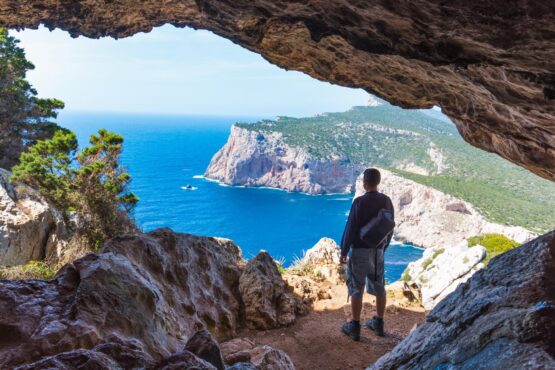 Höhle bei Capo Caccia