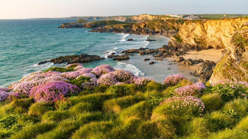 Küste Cornwall, England