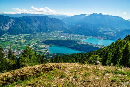 Blick auf den Levico See