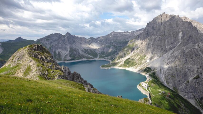 Lünersee in Vorarlberg