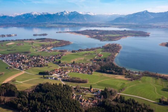 Chiemsee Luftaufnahme