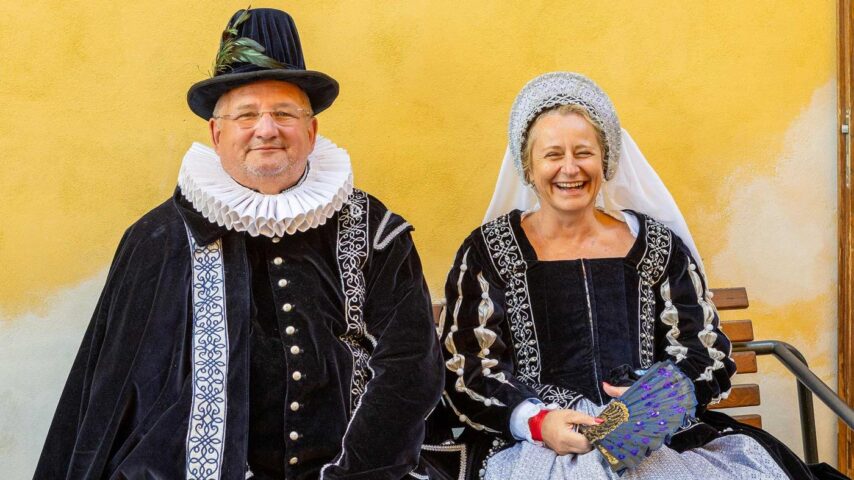 Fest der Rose in Krumau | Paar