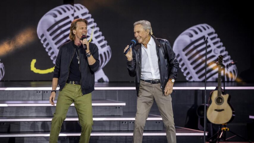 Peter Kraus und Mike Kraus