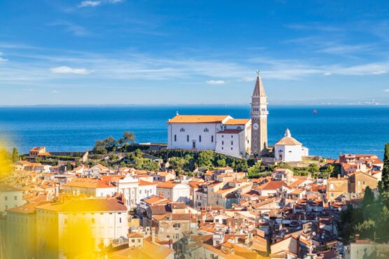 Blick auf Piran