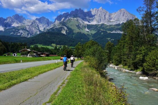 Radweg, Wilder Kaiser, Tirol
