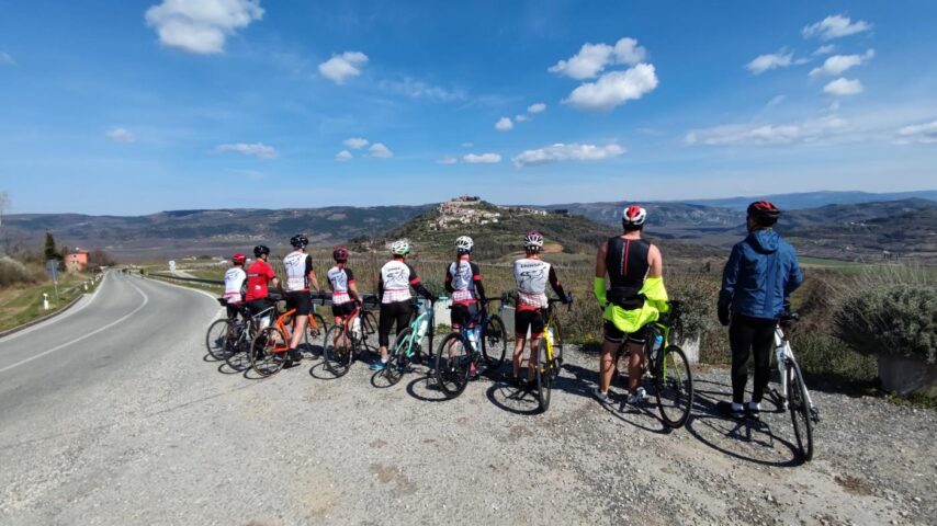 Radtour im Raum Portoroz mit Ausblick