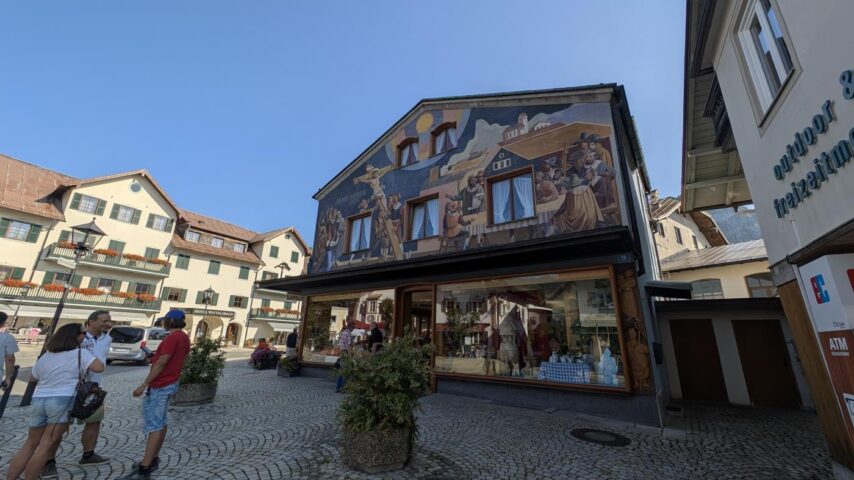 Bunte Fassade, Rosenheim Bunte Fassade, Rosenheim