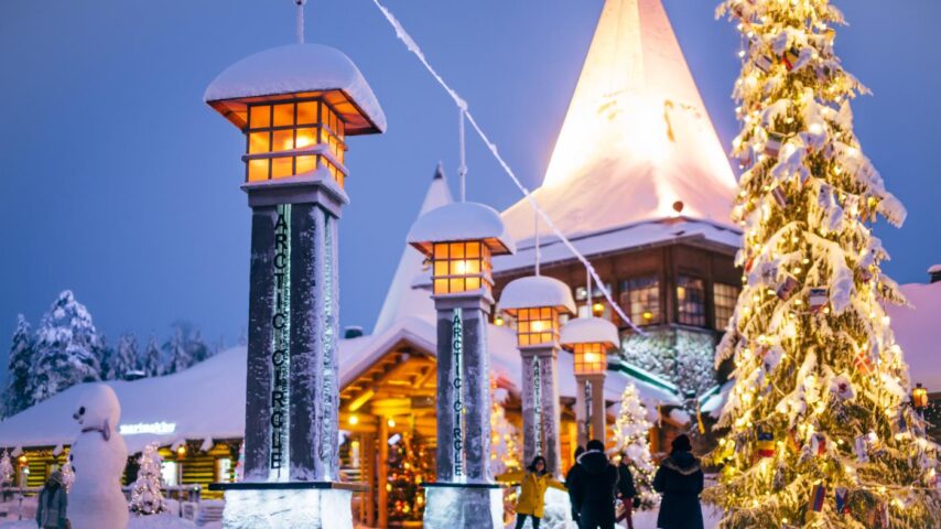 Santa Village in Rovaniemi