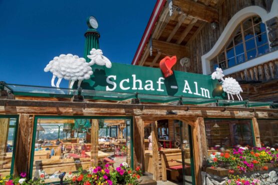 Schafalm Eingang