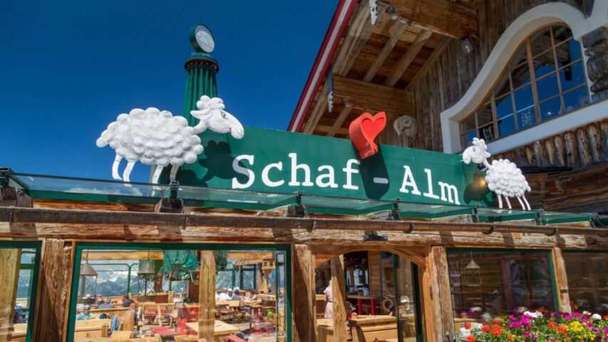 Schafalm Eingang Schafalm Eingang