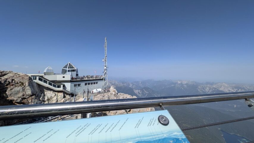 Aussichtsplattform, Zugspitze Aussichtsplattform, Zugspitze