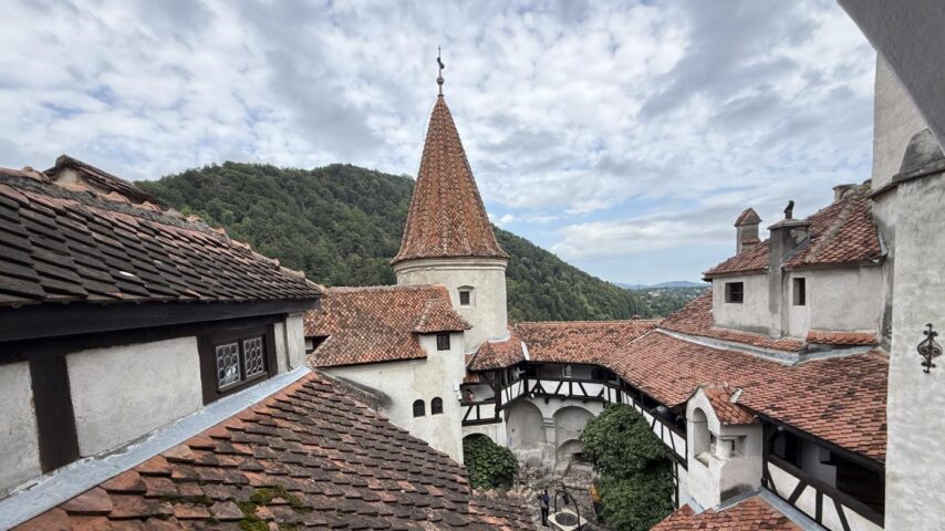 Innenhof, Schloss Bran