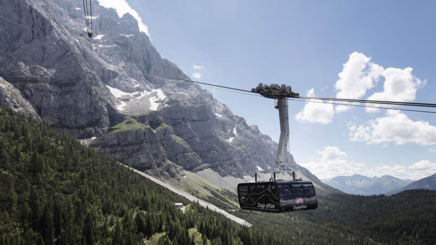 Seilbahn auf die Zugspitze Seilbahn auf die Zugspitze