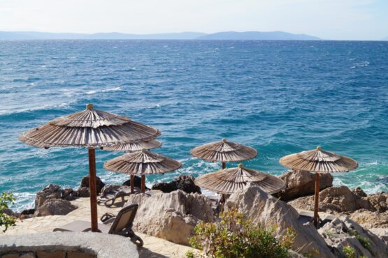 Sonnenschirme, Rabac