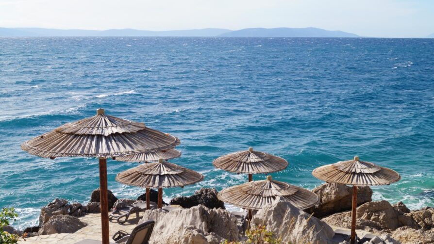 Sonnenschirme, Rabac