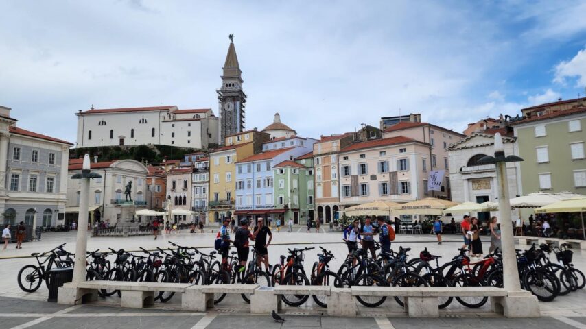 Radtour im Raum Portoroz