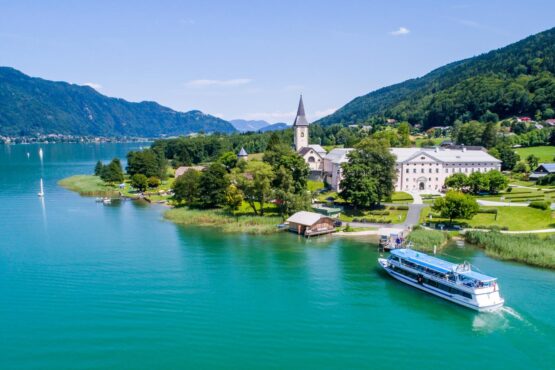 Stift Ossiach, Ossiacher See