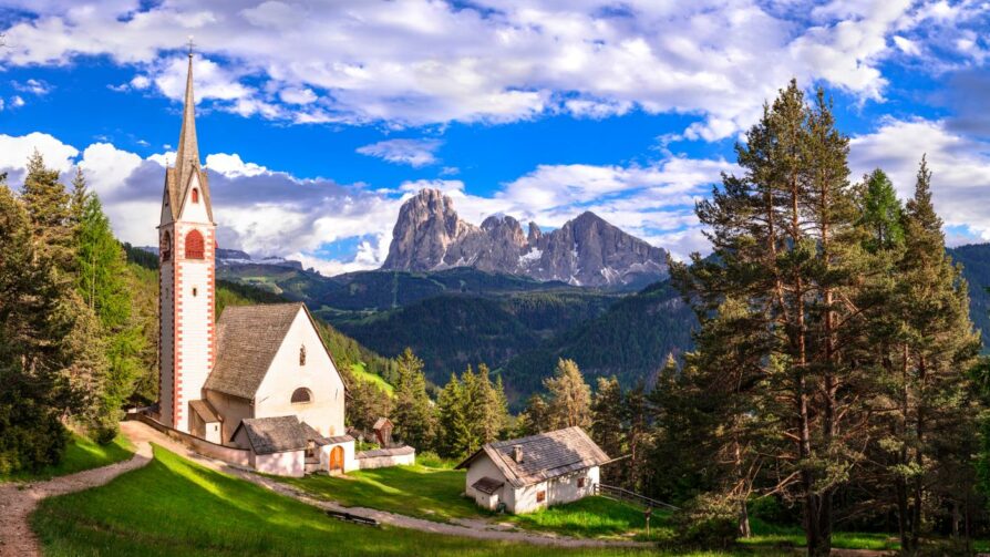 Val Gardena, Südtirol, Italien Val Gardena, Südtirol, Italien