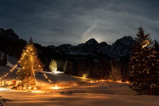 Weihnachtsstimmung, Oberhofalm