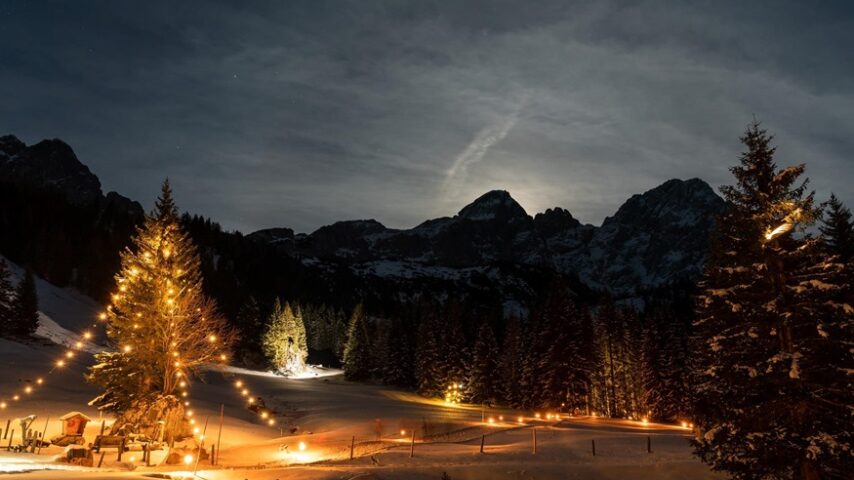 Weihnachtsstimmung, Oberhofalm