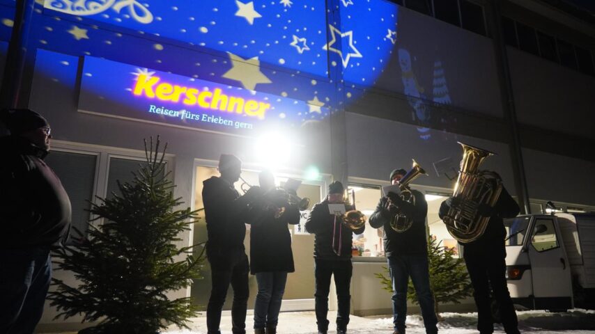 Weihnachtsbeleutung